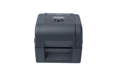 Brother TD desktop label printer on white background