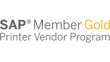 SAP gold member vendor logo png with transparent background